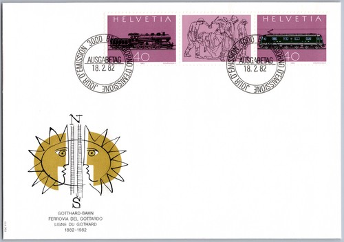 Schweiz fdc bern 1982 - bern,