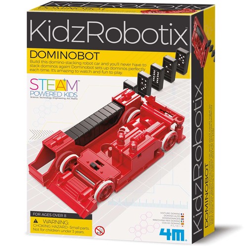 Kidzrobotix dominobot build - dominobot,,