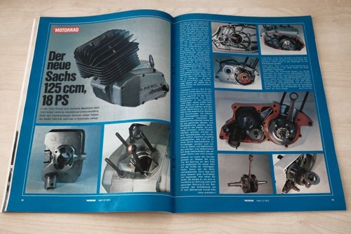 Motorrad 1972 sachs 125 - motorrad, ccm