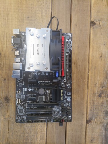 Computer cpu mainboard ram - computer, mainboard,