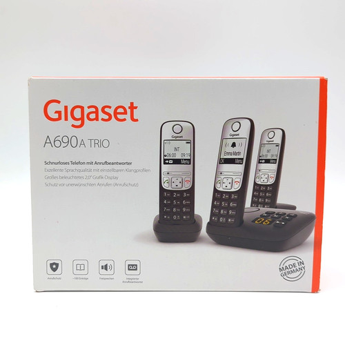 Gigaset a690 trio dect telefon - gigaset,