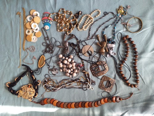 Modeschmuck konvolut - -,