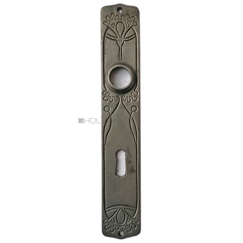Langschild jugendstil floral - langschild,