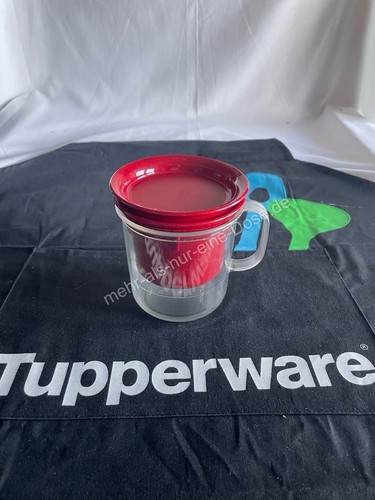Tupperware tasse mit - tasse, deckel