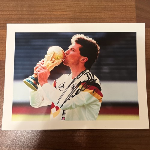 Lothar matthäus autogramm - lothar,