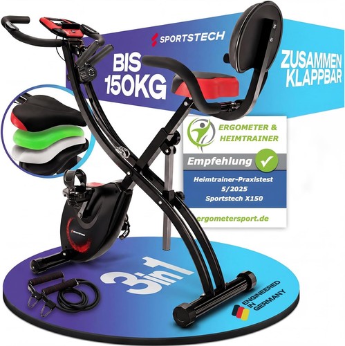 Sportstech heimtrainer fahrrad - heimtrainer,