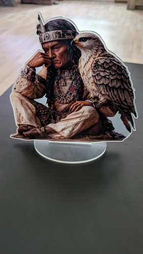 Bild indianer mit seinem - 2d-bild,