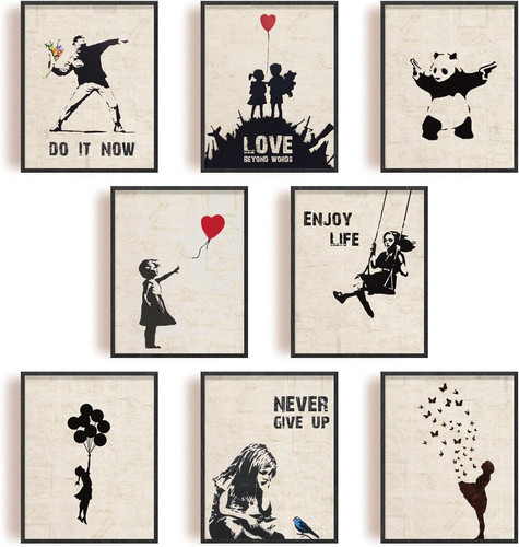Infunly 9er set banksy - set,