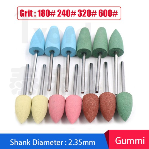 Gummi diamant polierstifte - gummi,