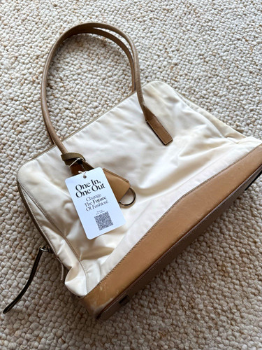 Prada handtasche nylon leder - prada,