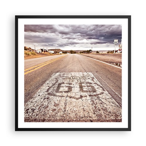 Wandbilder 60x60cm poster usa - 60x60cm,