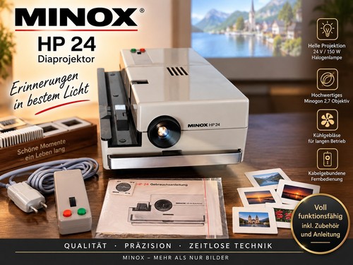 Minox diaprojektor - minox, 24