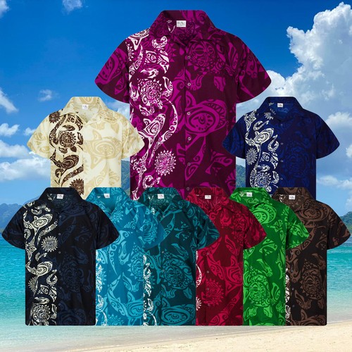 Ware hawaiihemd maori - hawaiihemd,