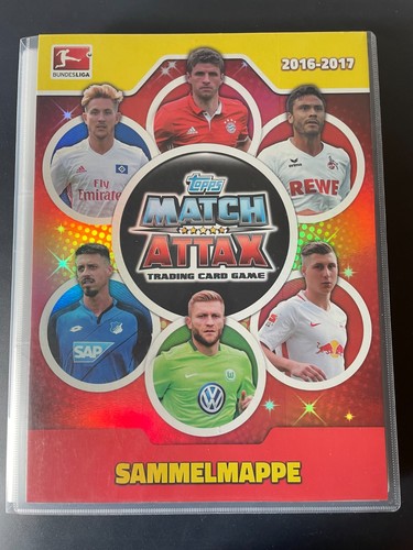Match attax sammelalbum - attax, 16/17
