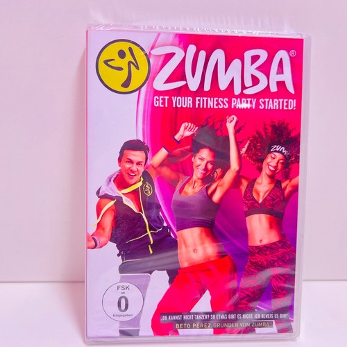 Dvd zumba get your fitness - dvd,