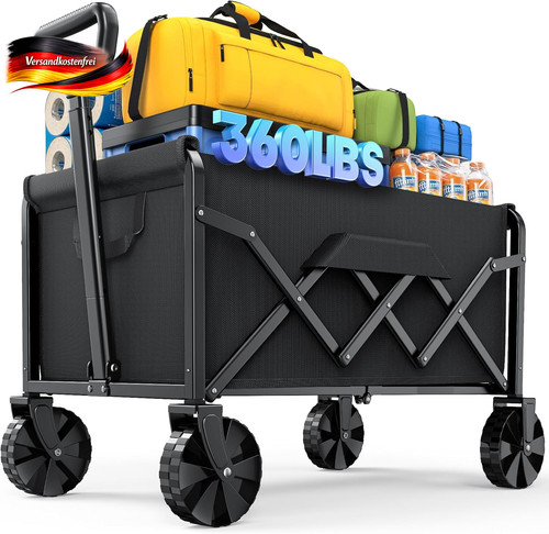 Faltbarer handwagen 100l bis - handwagen,