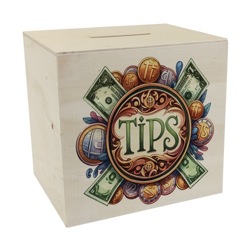 Trinkgeld retro spardose aus - retro,