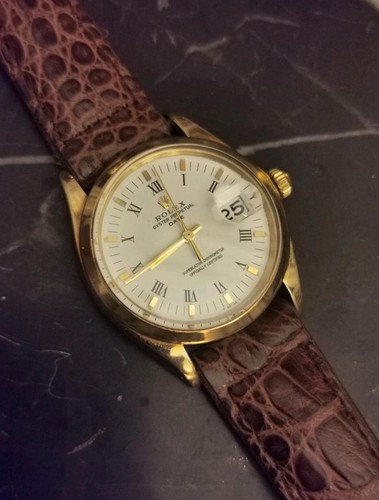 Rolex date 18kt - rolex, gelb