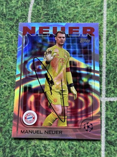 Manuel neuer topps karte - manuel,