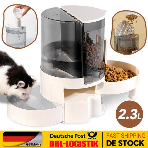 Futterautomat für katzen 2in1 - futterautomat,
