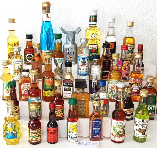 Mini flaschen sammlung - bis, zu