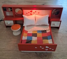 Lundby vintage schlafzimmer - vintage,