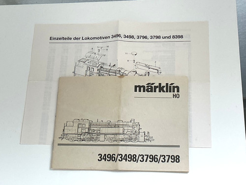 Märklin 3496 3498 3796 - 3496,