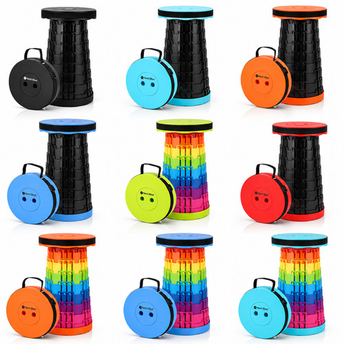 Tragbarer klapphocker - tragbarer,