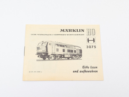 Märklin 3075 0268 ju - an,