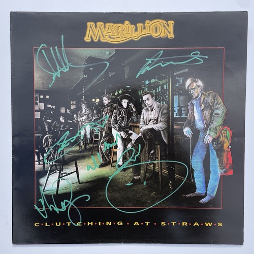 Signiert marillion fisch - signiert,