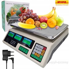 40kg elektronische preiswaage - 40kg,