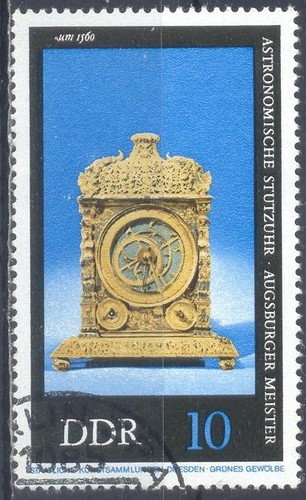 Ddr 1975 2056 alte uhren - 1975,