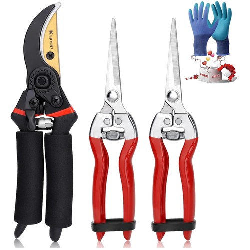 Gartenschere set edelstahl - set,