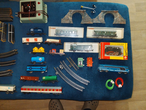 Große modellbahn anlage - große, h0