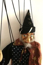 Große marionette zauberer - große,