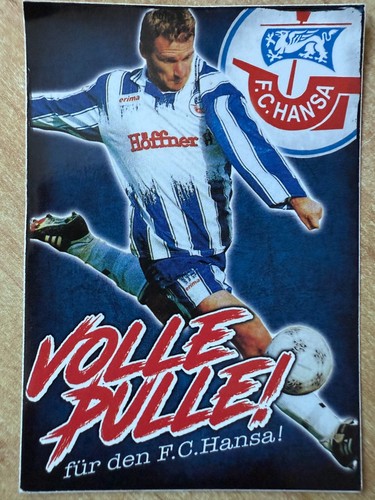 Aufkleber fc hansa rostock - fc,