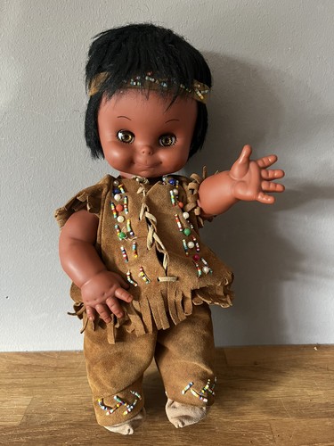 Vintage polly toy - polly, native
