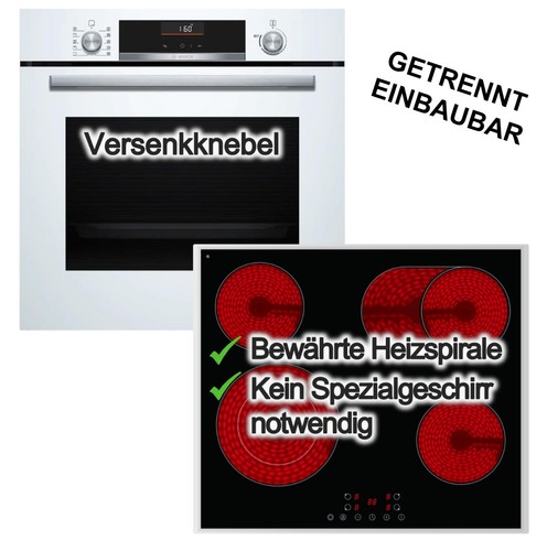 Herdset bosch einbaubackofen - herdset,