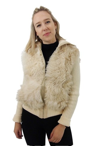 Damen lammfelljacke strick - damen,