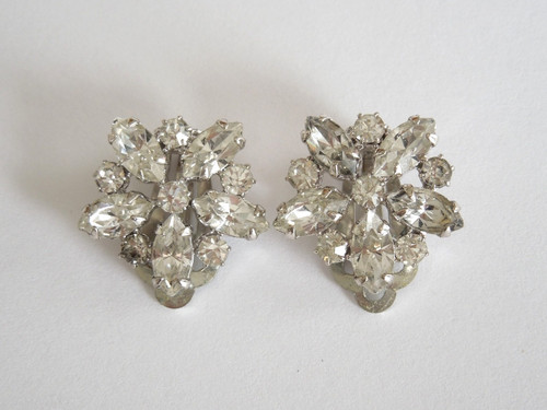 Vintage ohrringe ohrclips - vintage,