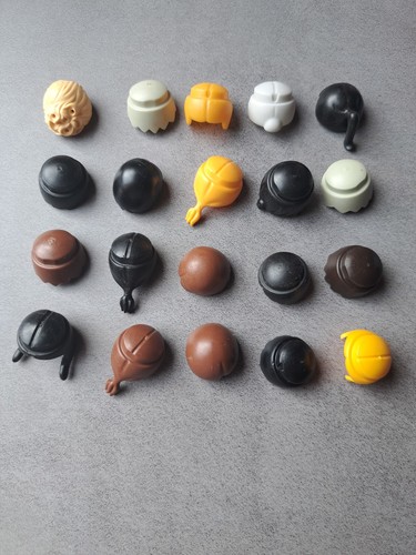 Playmobil zubehör 20x haare - playmobil,