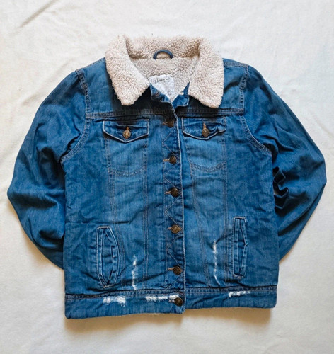 Denim damen jeansjacke - denim,