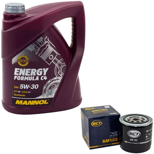 Motoröl set 5w30 - set, liter