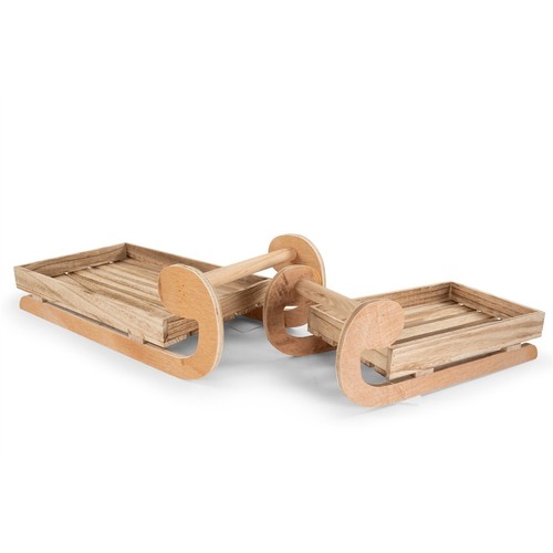 Deko schlitten set - deko-schlitten, stück