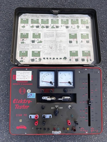 Vintage bosch elektro tester - bosch, elektro-tester
