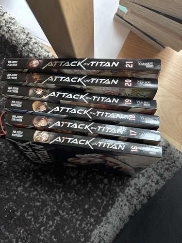 Attack titan manga 21 - on,