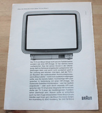 Werbung braun atelier von - braun, tv