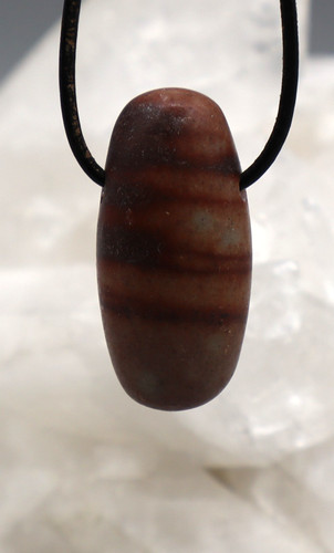Shiva lingam anhänger gebohrt - lingam,
