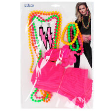 Verkleidungsset 80er Jahre Mode  - Zubehör 80er 90 er Jahre Verkleidung in Bunt