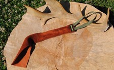 Bullyzei Hetzleder Beißwurst 2in1, 40x3cm Bulldogge Hetzlappen Boxer Malinois